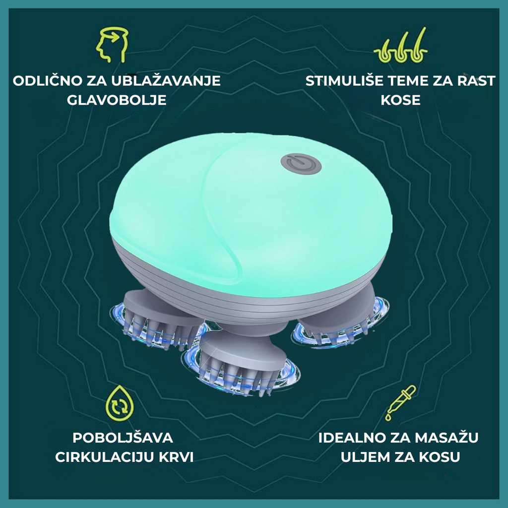 Masažer za glavu