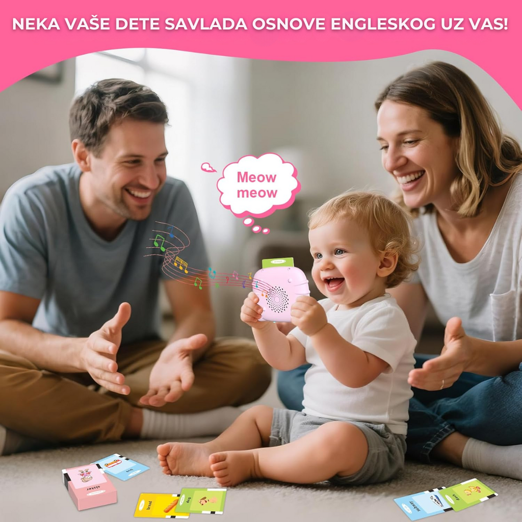 Govoreće edukativne kartice za decu