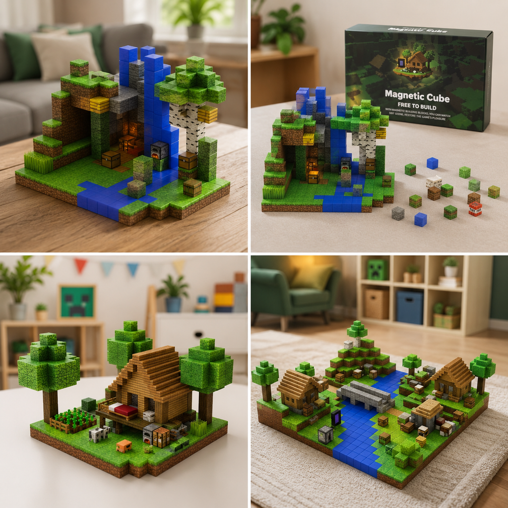 MagnetCraft Kocke™ + POKLON FIGURICE