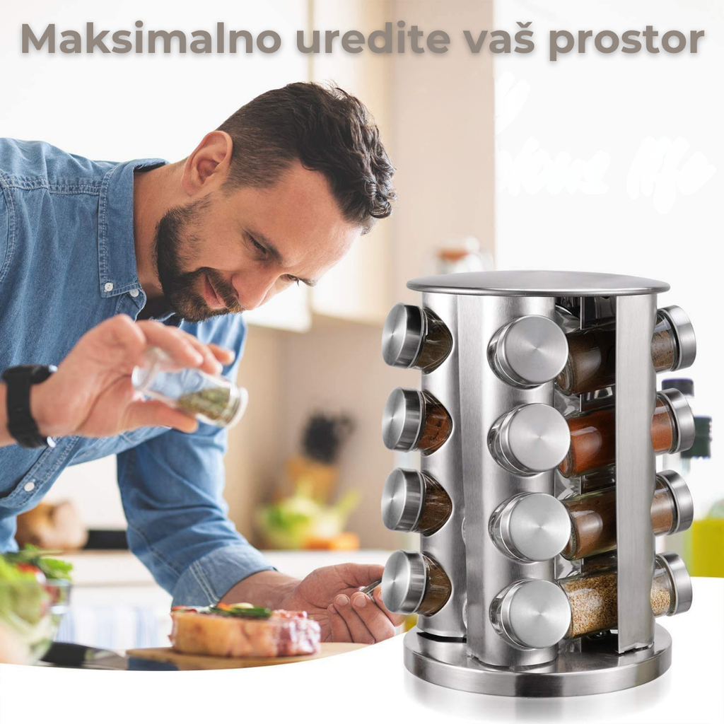 16 u 1 Stalak za Začine
