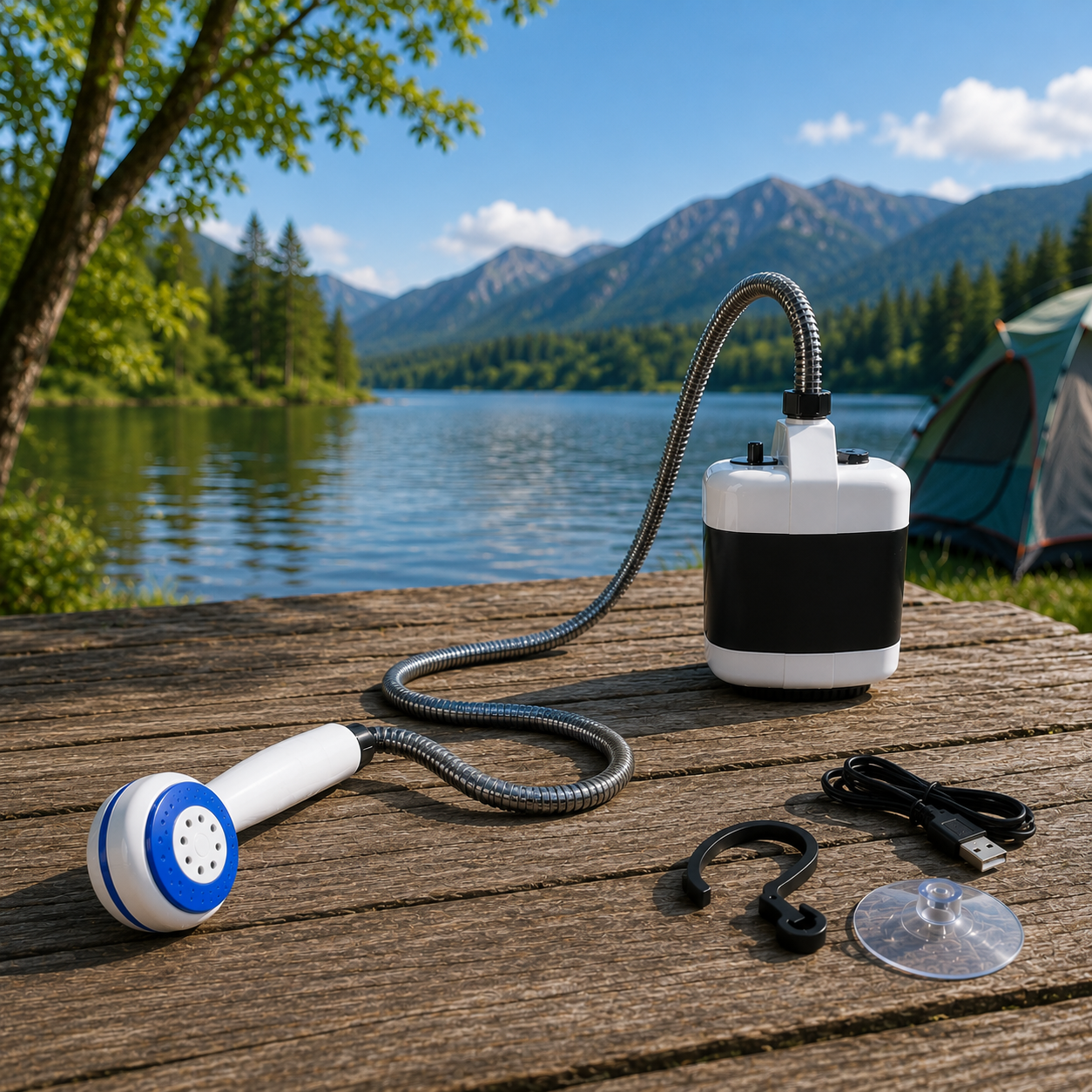 AquaGo™ - Prenosni USB Punjivi Tuš