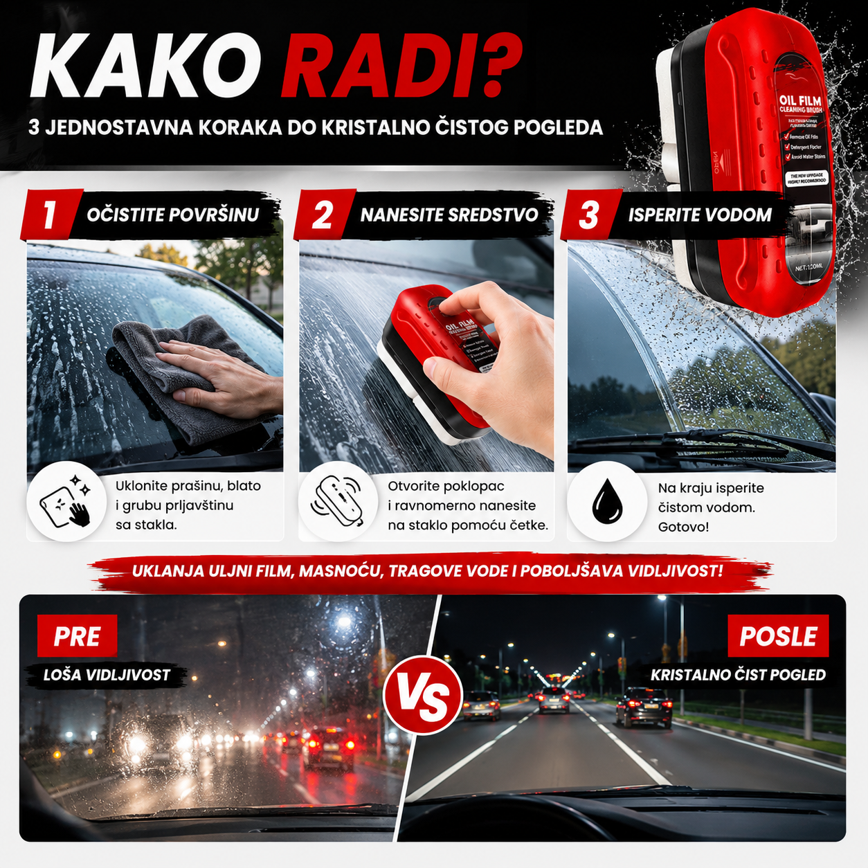 Nano Četka Za Stakla - 1+1 GRATIS