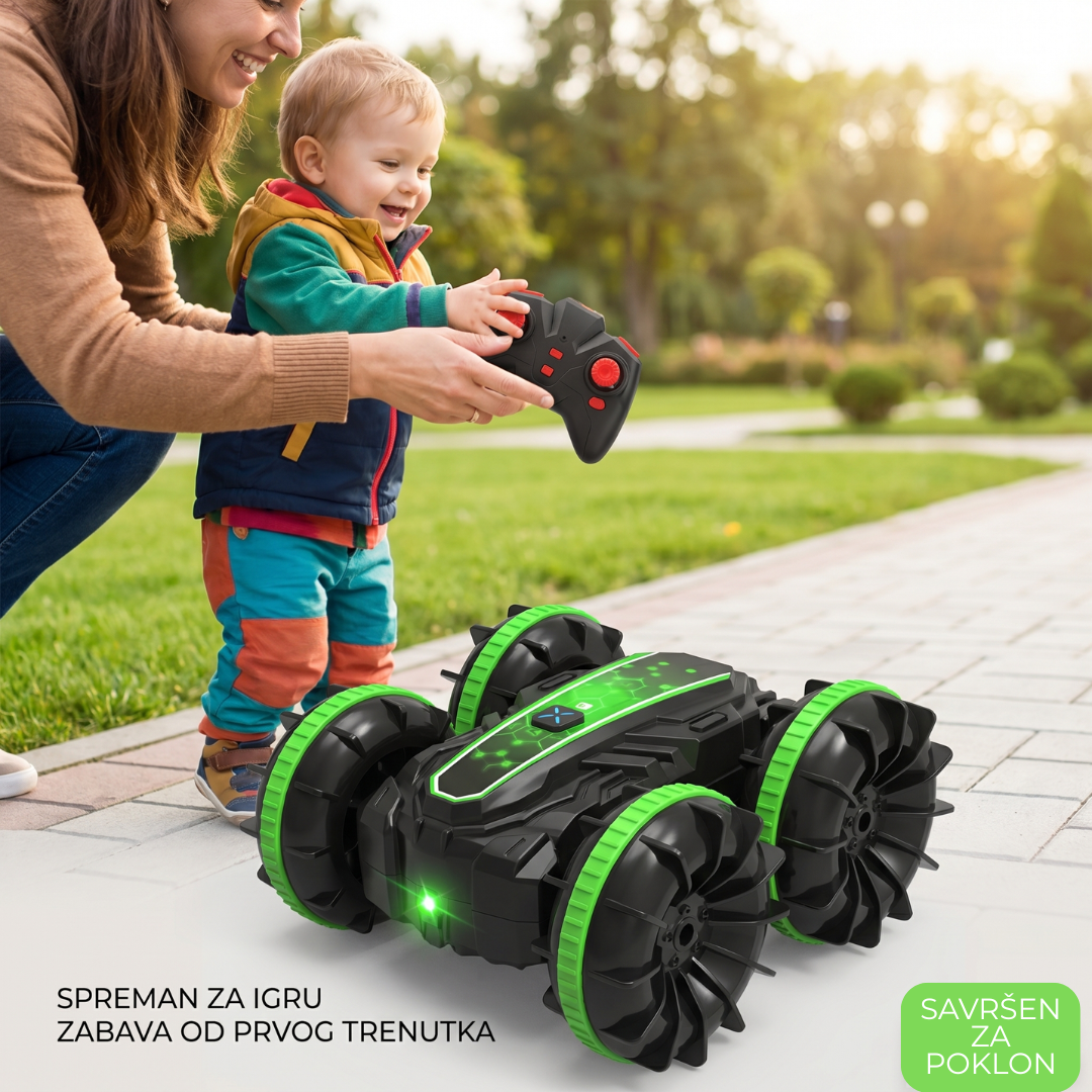 STUNT Auto – Amfibija Koja Vozi Gde Drugi Ne Mogu
