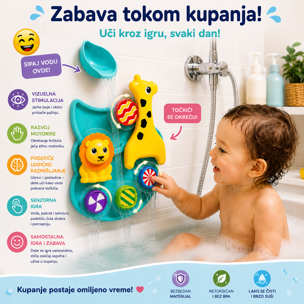 BathFlow™ Zabava U Kadi