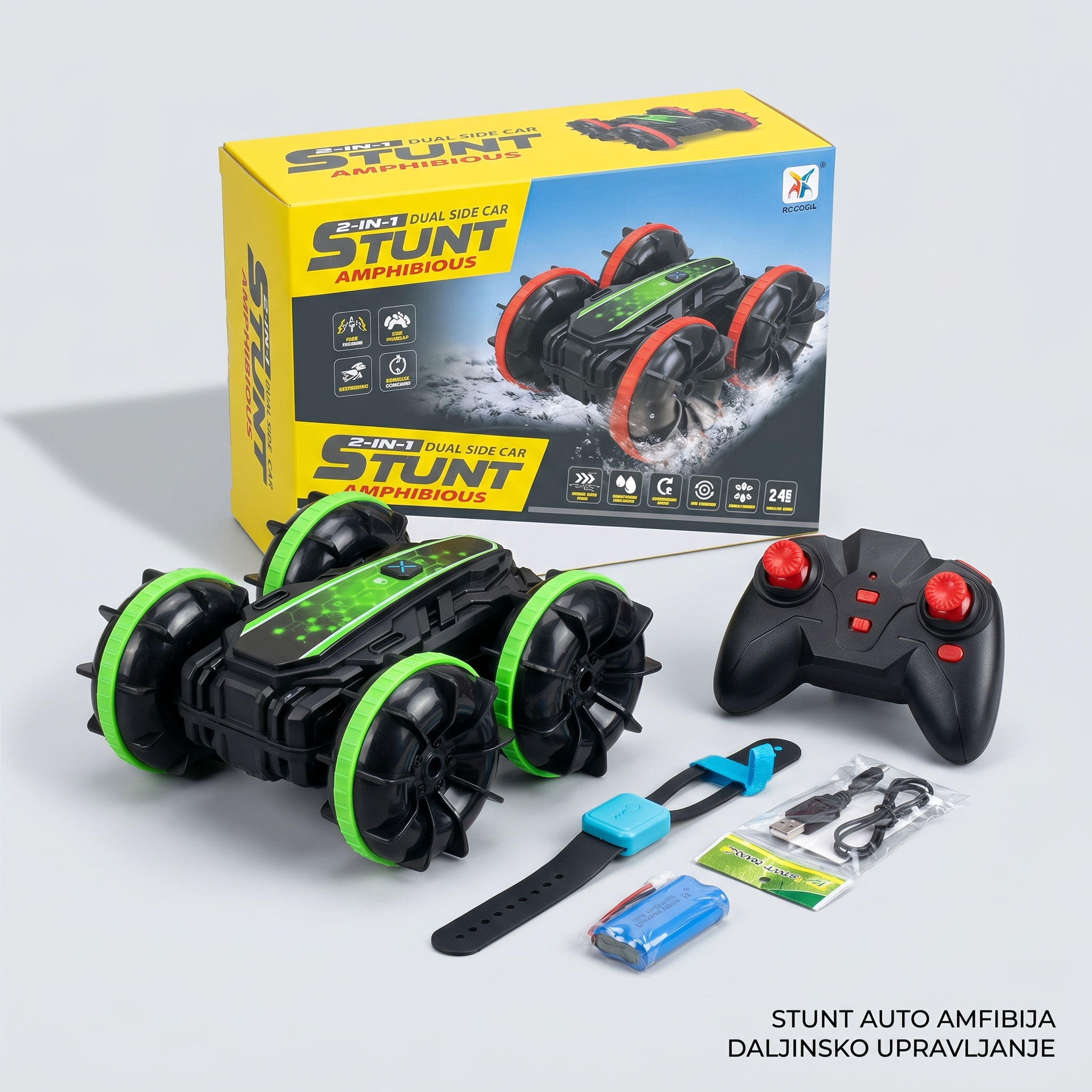 STUNT Auto – Amfibija Koja Vozi Gde Drugi Ne Mogu