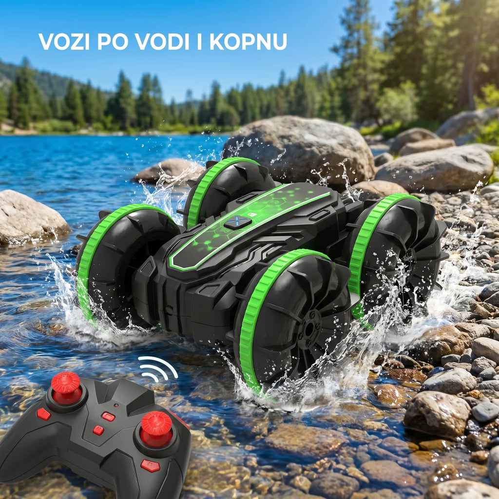 STUNT Auto – Amfibija Koja Vozi Gde Drugi Ne Mogu